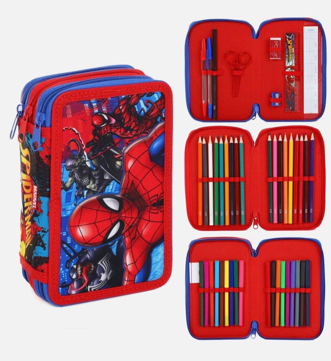 Kids Filled Pencilcase 3 Tier