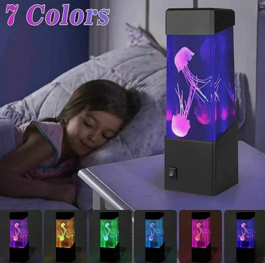 Jellyfish Colour Changing Lava Lamp