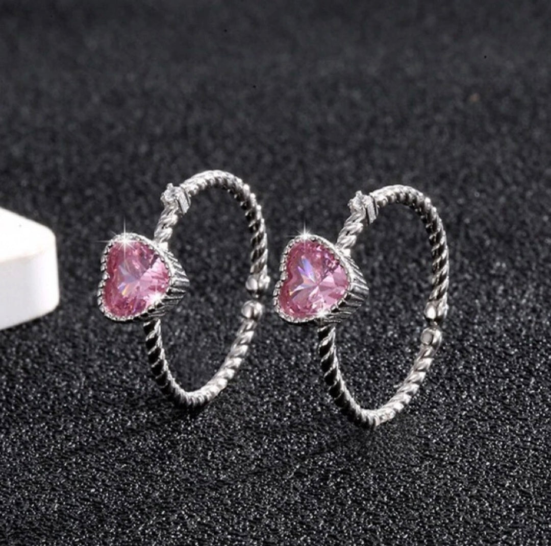 Adjustable Rings 925 Sterling Silver