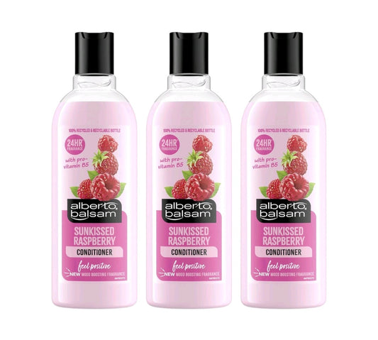 Alberto Balsam Raspberry Conditioner X 3