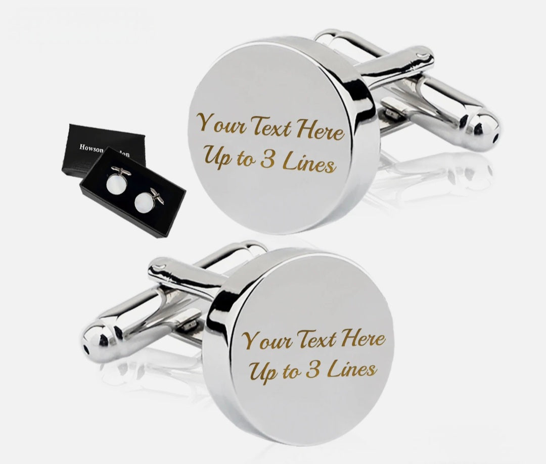 Personalised Cufflinks
