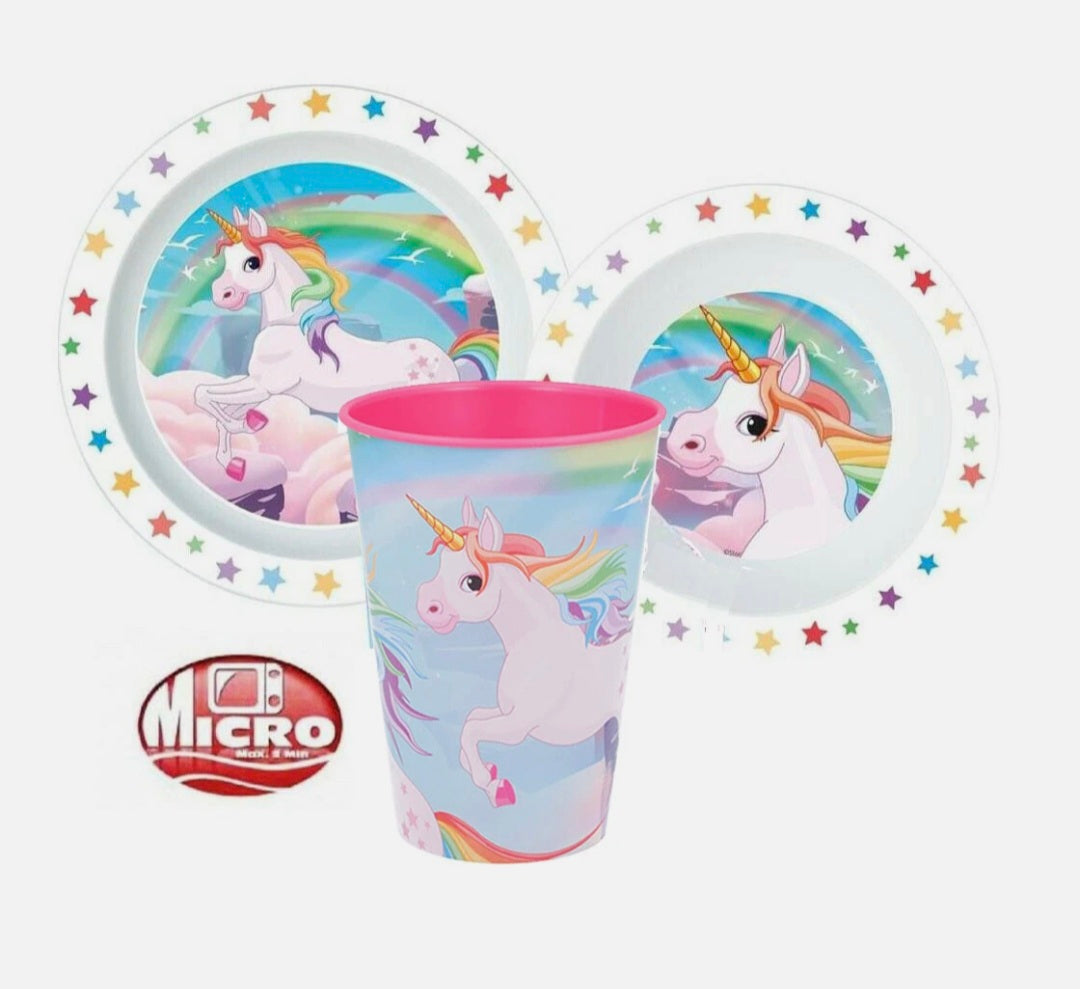 Girls Character Dinner Sets