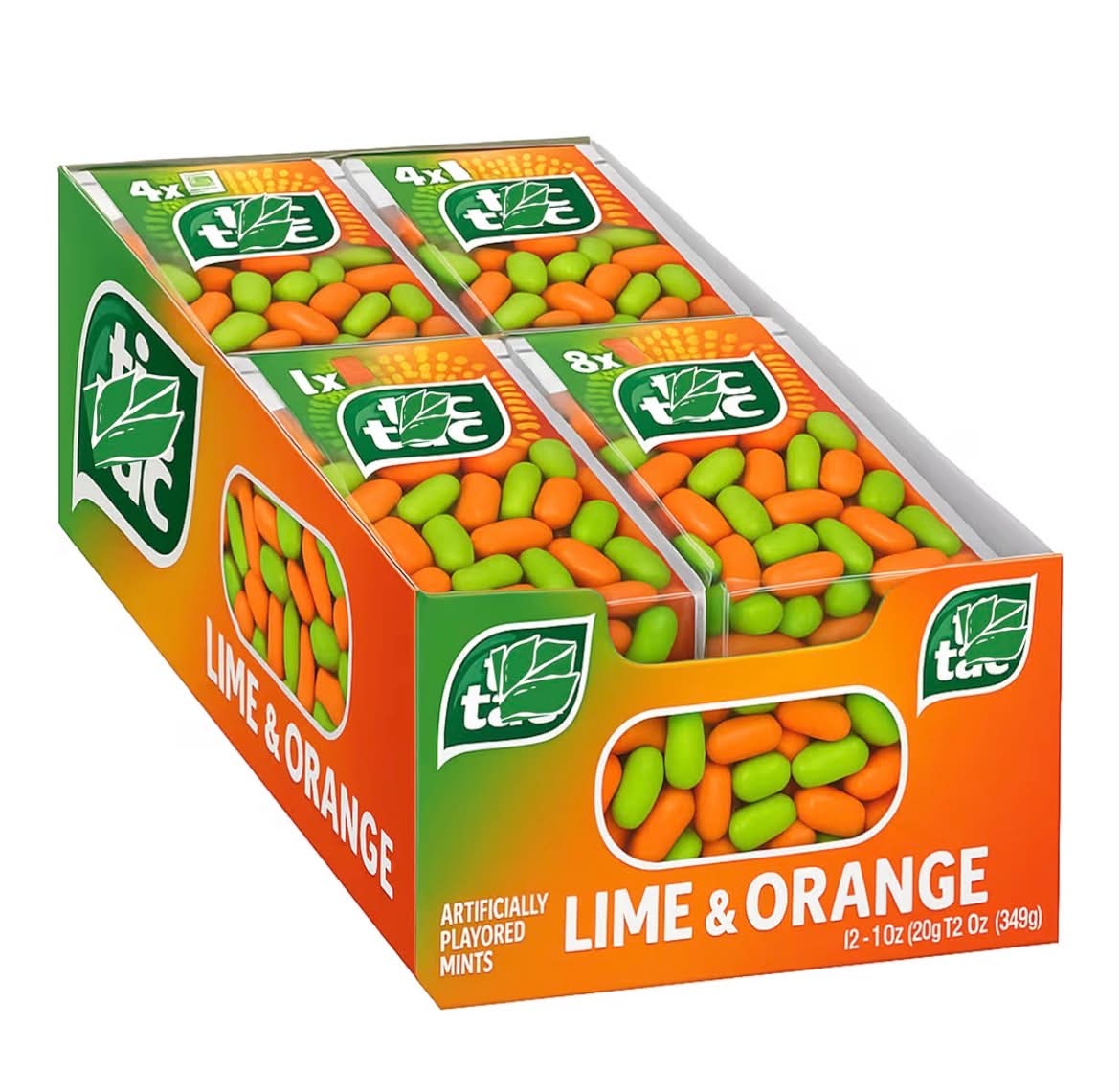 Lime & Orange Tictacs
