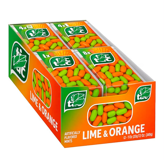 Lime & Orange Tictacs