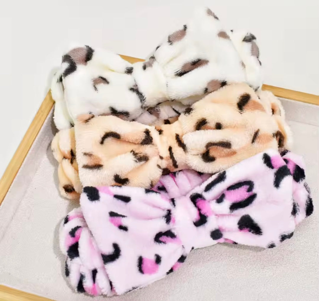 Soft Leopard Headband