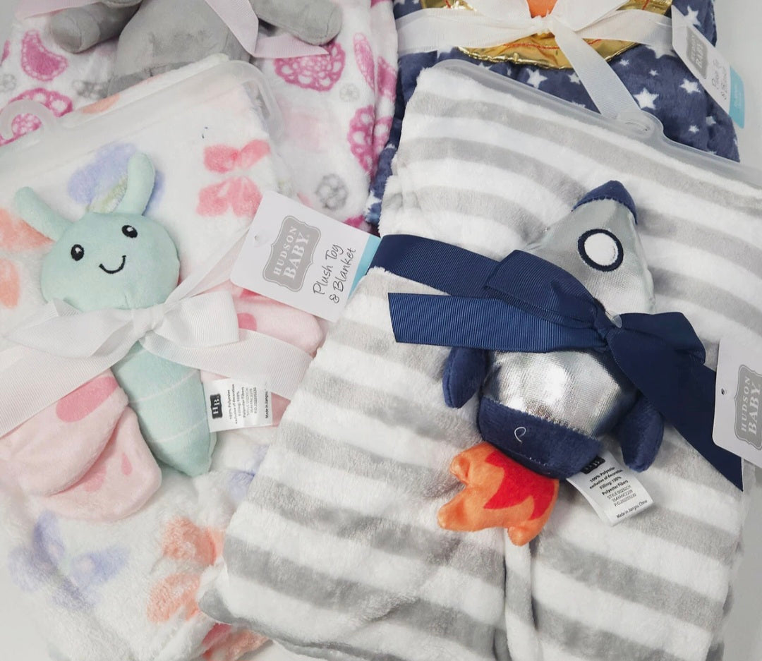 Baby Comforter & Toy Set