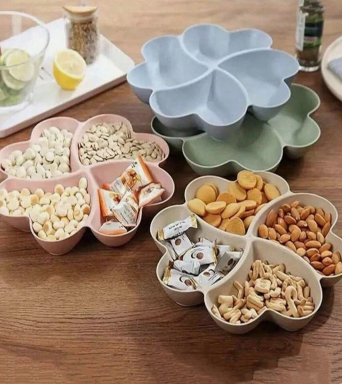 Snack Divider Plate Tray