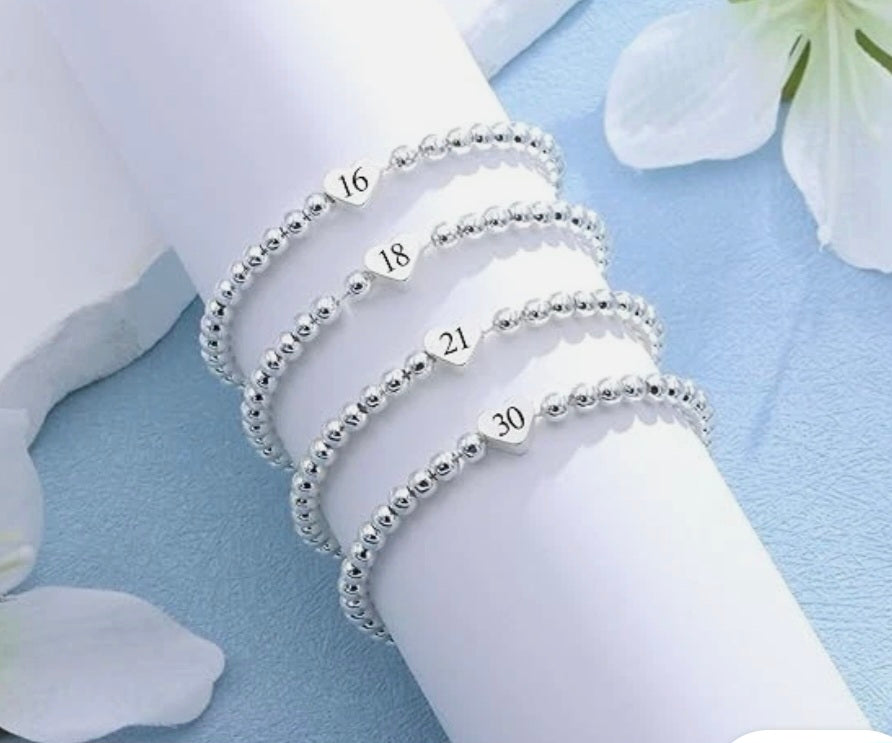 Milestone BIrthday Bracelet