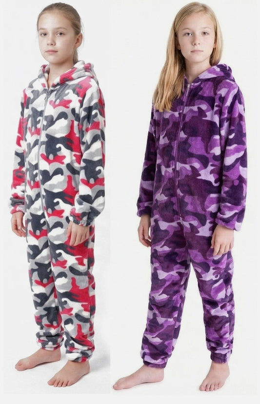 Girls Fleece Onesie