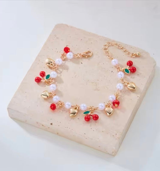 Cherry Bracelet